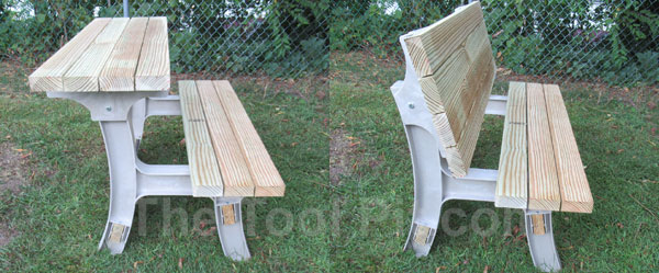 Fliptop bench-tablefully assembled
